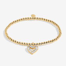 Load image into Gallery viewer, JOMA JEWELLERY | CHRISTMAS A LITTLE | MERRY CHRISTMAS GOLD BRACELET
