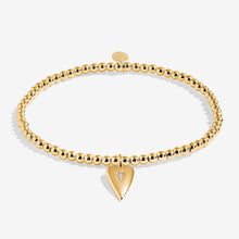 Load image into Gallery viewer, JOMA JEWELLERY | CHRISTMAS A LITTLE | MERRY CHRISTMAS WONDERFUL MUM GOLD BRACELET
