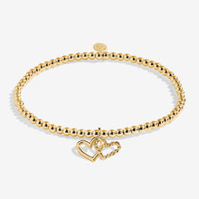 Load image into Gallery viewer, JOMA JEWELLERY | CHRISTMAS A LITTLE | MERRY CHRISTMAS FABULOUS FRIEND GOLD BRACELET
