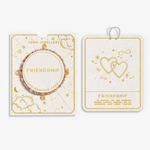 Load image into Gallery viewer, JOMA JEWELLERY | AFFIRMATION CARD | FRIENDSHIP | GOLD PLATED
