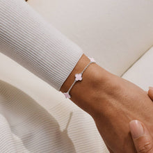 Load image into Gallery viewer, JOMA JEWELLERY | SIGNATURE CLOVER COLLECTION | PINK CLOVER | SILVER | BRACELET
