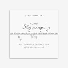 Load image into Gallery viewer, JOMA JEWELLERY | A LITTLE | SILLY SAUSAGE BRACELET
