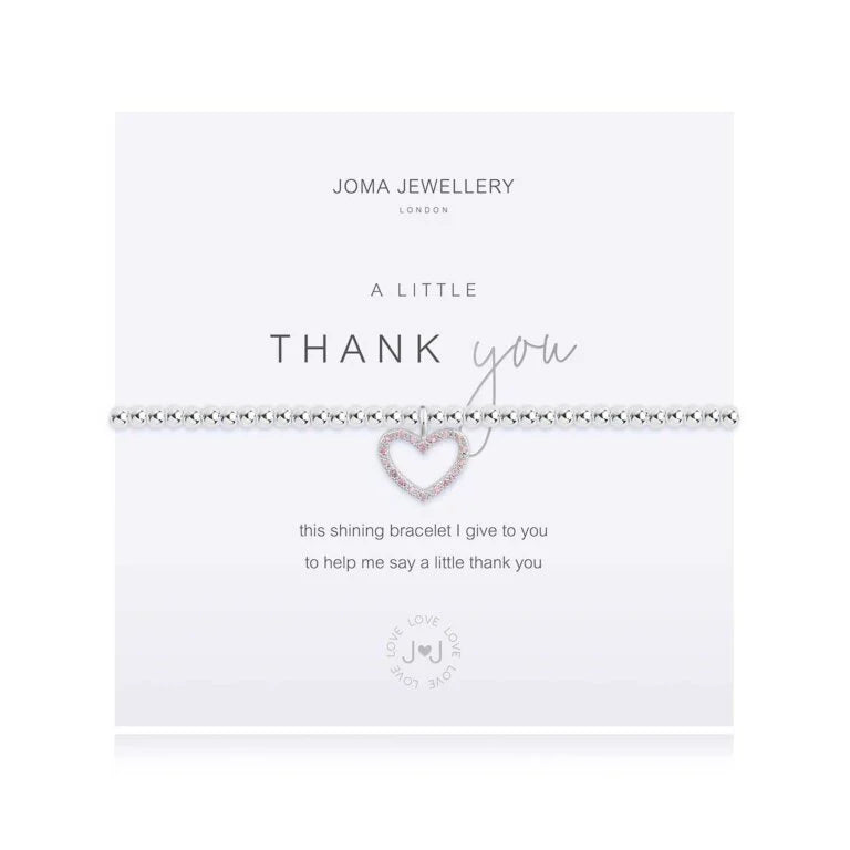 JOMA JEWELLERY | A LITTLES | THANK YOU BRACELET