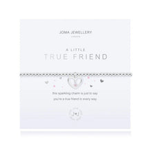 Load image into Gallery viewer, JOMA JEWELLERY | A LITTLE | TRUE FRIEND BRACELET
