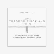Load image into Gallery viewer, JOMA JEWELLERY | A LITTLE | THROUGH THICK AND THIN BRACELET
