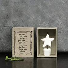 Load image into Gallery viewer, EAST OF INDIA | MATCHBOX | FRIENDS ARE LIKE STARS
