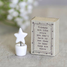 Load image into Gallery viewer, EAST OF INDIA | MATCHBOX | FRIENDS ARE LIKE STARS

