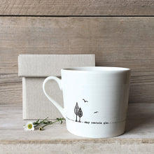 Load image into Gallery viewer, EAST OF INDIA | WOBBLY MUG | PORCELAIN | MAY CONTAIN GIN
