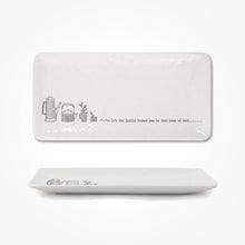 Load image into Gallery viewer, EAST OF INDIA | LONG TRINKET DISH | IT'S THE LITTLE THINGS YOU DO THAT MEAN SO MUCH
