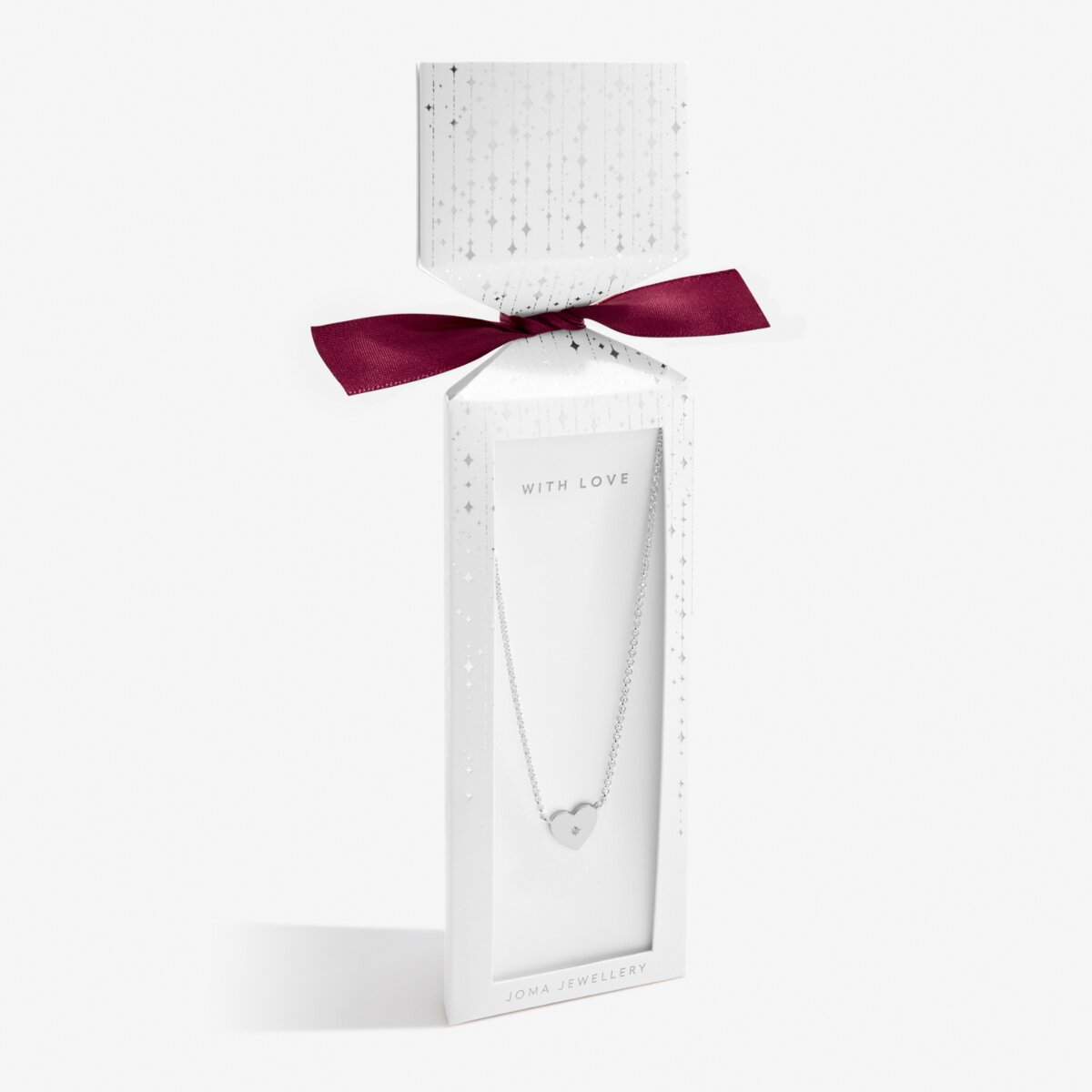 JOMA JEWELLERY | CHRISTMAS NECKLACE CRACKER | WITH LOVE