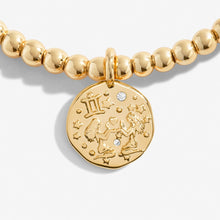 Load image into Gallery viewer, JOMA JEWELLERY | STAR SIGN GOLD A LITTLE | GEMINI BRACELET
