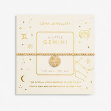 Load image into Gallery viewer, JOMA JEWELLERY | STAR SIGN GOLD A LITTLE | GEMINI BRACELET
