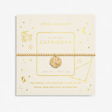 Load image into Gallery viewer, JOMA JEWELLERY | STAR SIGN GOLD A LITTLE | CAPRICORN BRACELET
