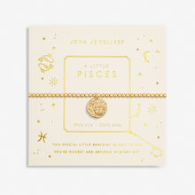 Load image into Gallery viewer, JOMA JEWELLERY | STAR SIGN GOLD A LITTLE | PISCES BRACELET
