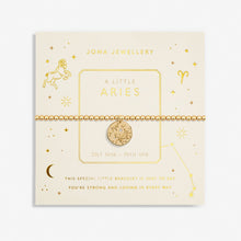 Load image into Gallery viewer, JOMA JEWELLERY | STAR SIGN GOLD A LITTLE | ARIES BRACELET
