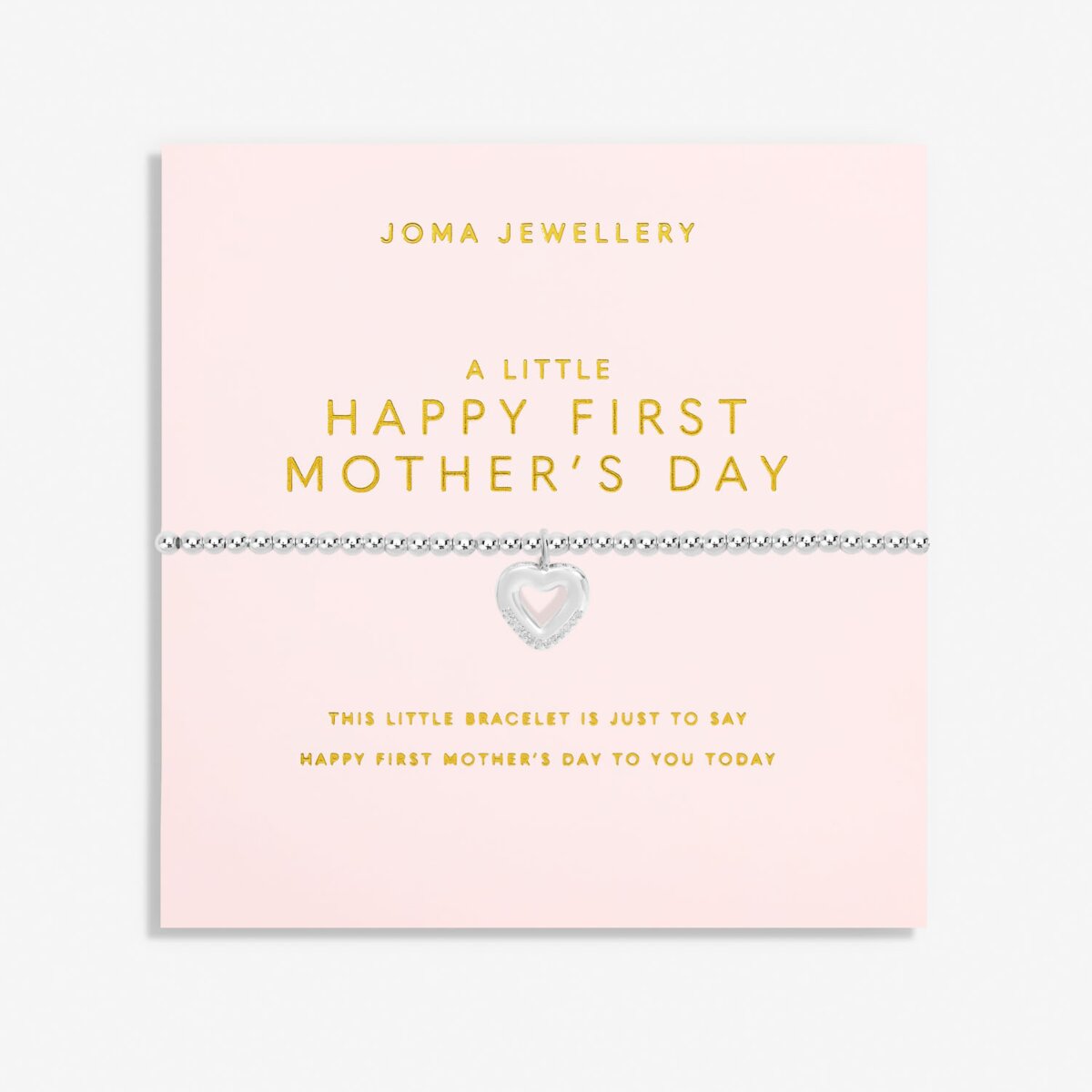 JOMA JEWELLERY | MOTHER'S DAY A LITTLE | HAPPY FIRST MOTHER'S DAY BRACELET