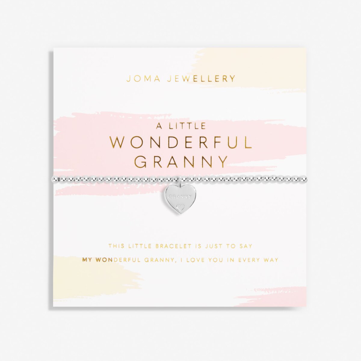 JOMA JEWELLERY | MOTHER'S DAY GRANDPARENT A LITTLE | WONDERFUL GRANNY BRACELET