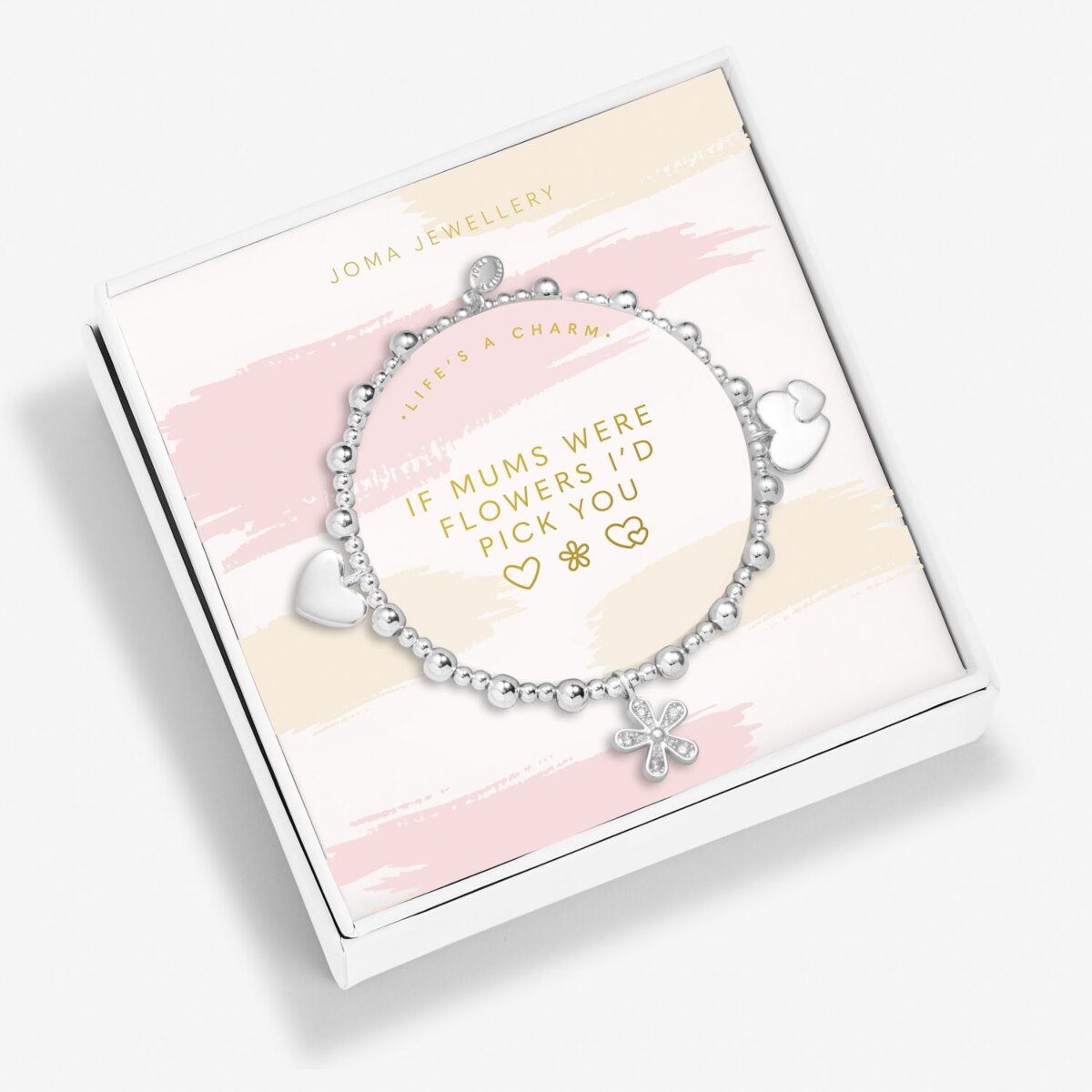 JOMA JEWELLERY | MOTHER'S DAY LIFE'S A CHARM GIFT BOX | IF MUMS WHERE FLOWERS I'D PICK YOU BRACELET