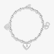 Load image into Gallery viewer, JOMA JEWELLERY | MOTHER&#39;S DAY LIFE&#39;S A CHARM GIFT BOX | FIRST MY MUM FOREVER MY FRIEND BRACELET
