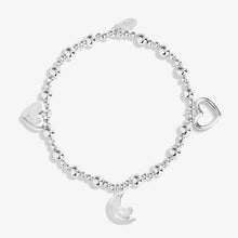 Load image into Gallery viewer, JOMA JEWELLERY | MOTHER&#39;S DAY LIFE&#39;S A CHARM GIFT BOX | LOVE YOU TO THE MOON AND BACK BRACELET
