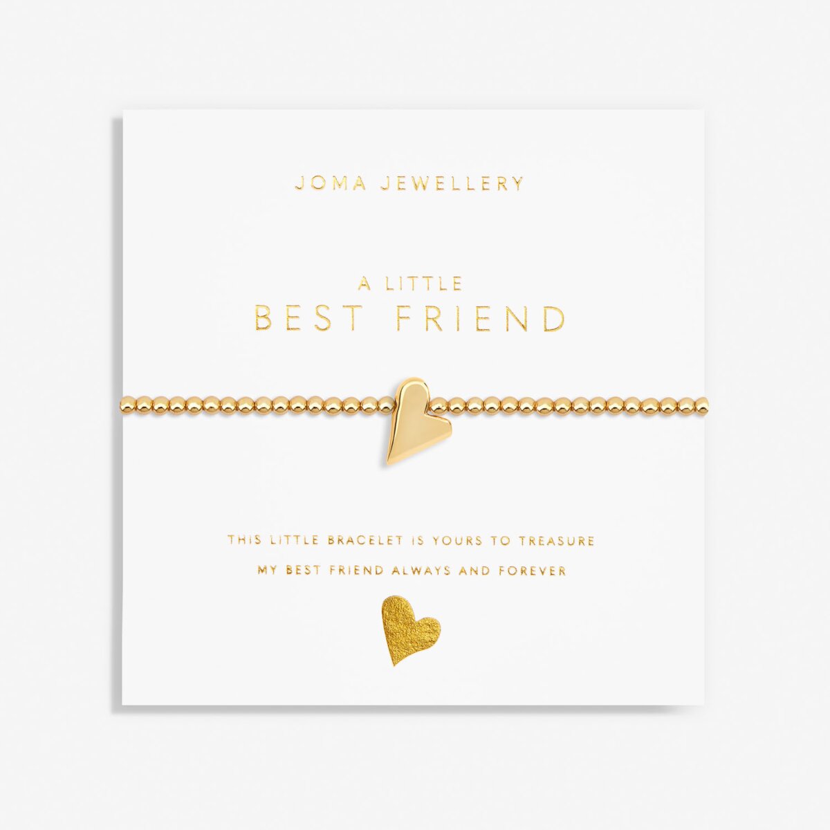 JOMA JEWELLERY | A LITTLE GOLD | BEST FRIEND BRACELET