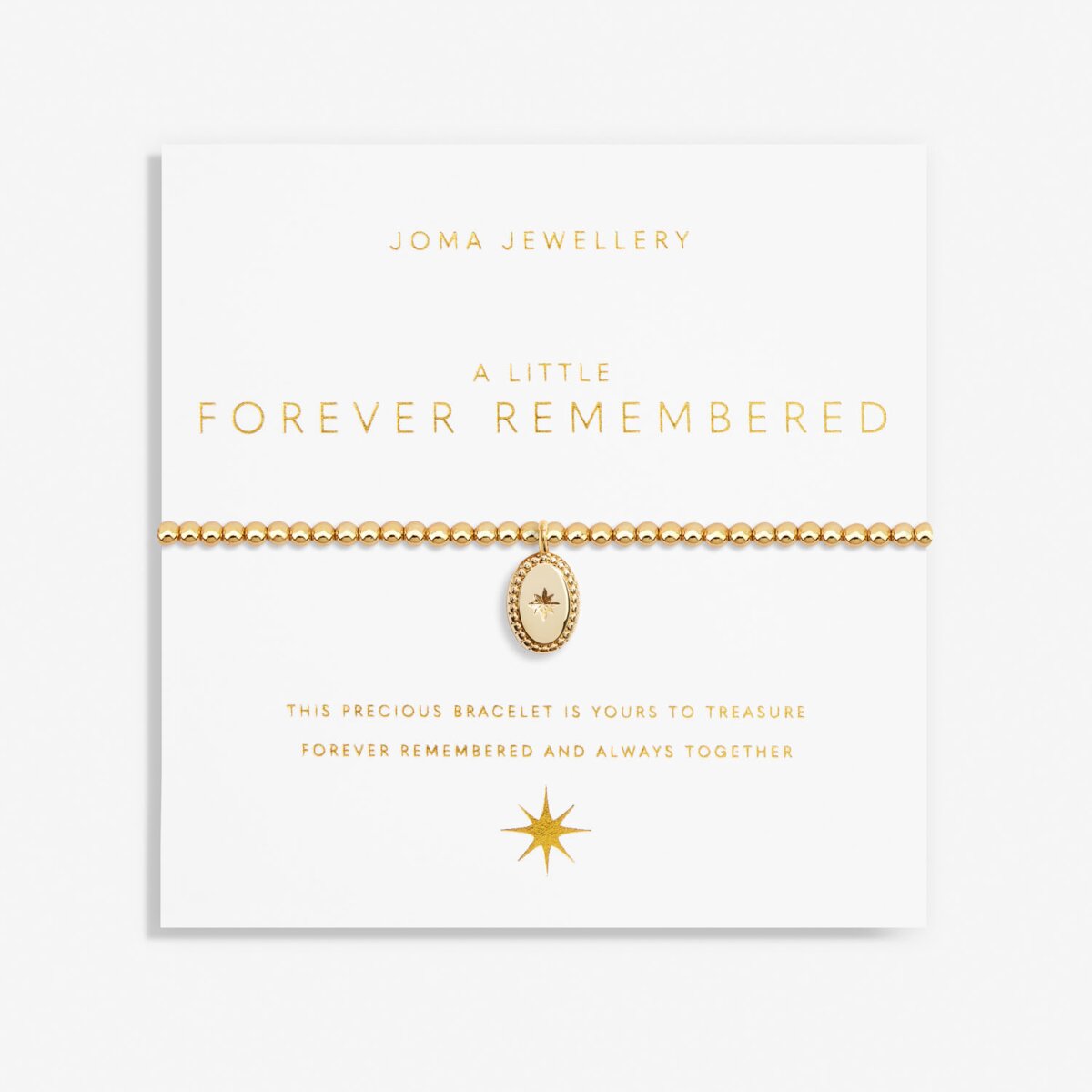 JOMA JEWELLERY | A LITTLE GOLD | FOREVER REMEMBERED BRACELET