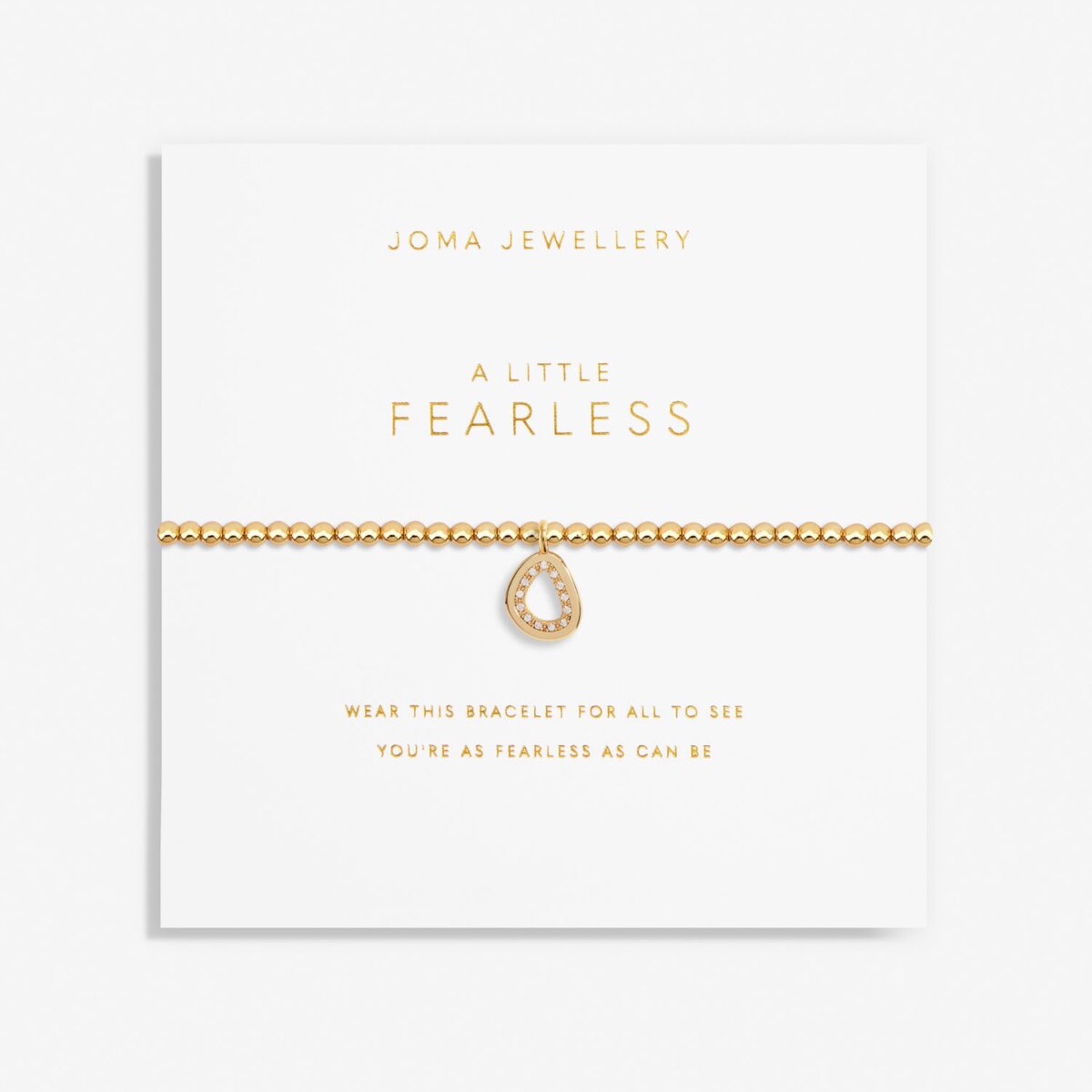 JOMA JEWELLERY | A LITTLE GOLD | FEARLESS BRACELET