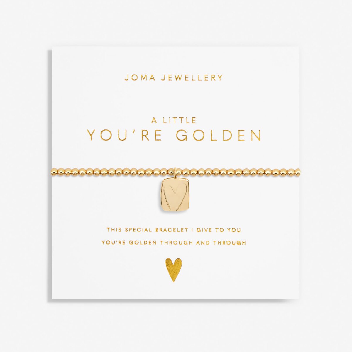 JOMA JEWELLERY | A LITTLE GOLD | YOU'RE GOLDEN BRACELET