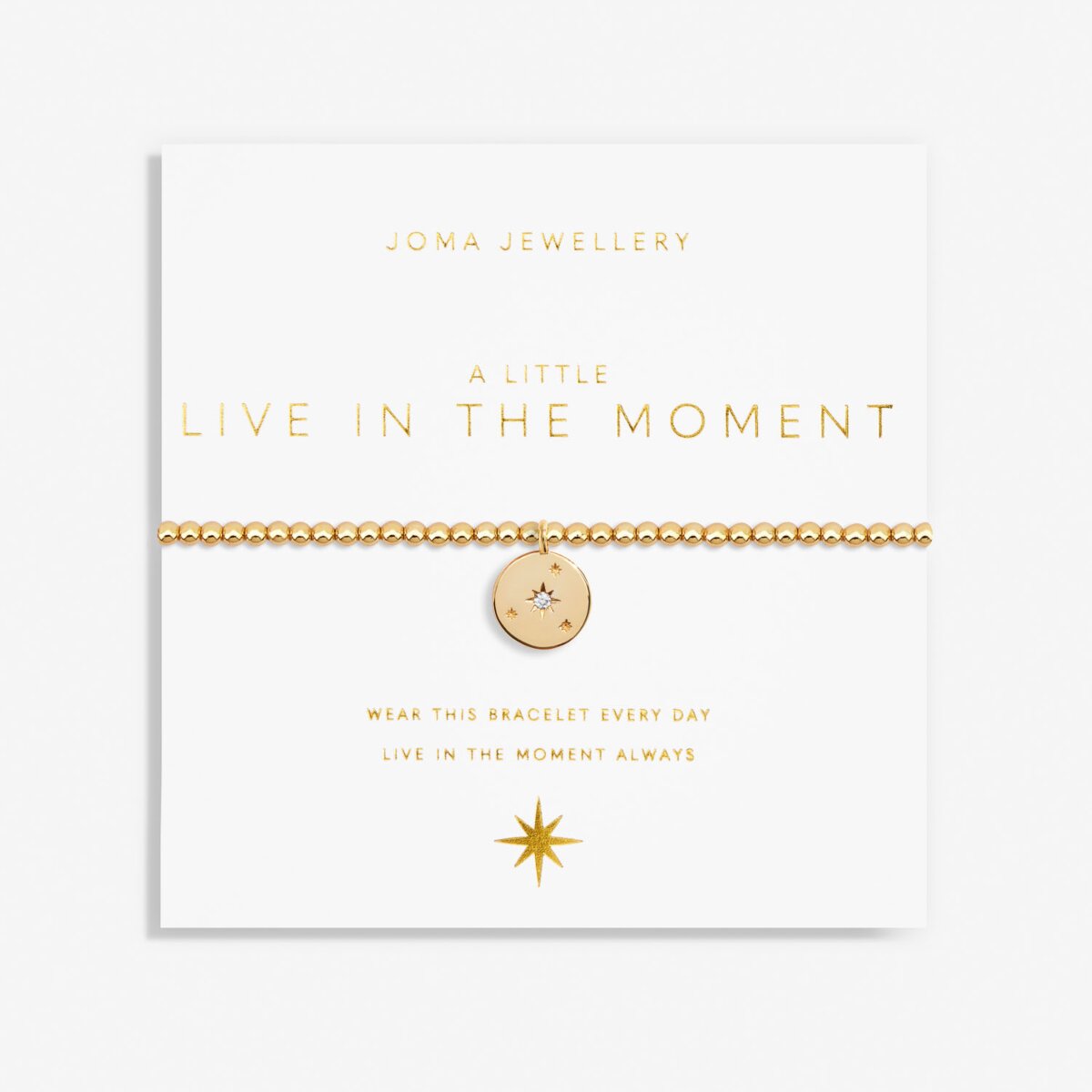 JOMA JEWELLERY | A LITTLE GOLD | LIVE IN THE MOMENT BRACELET