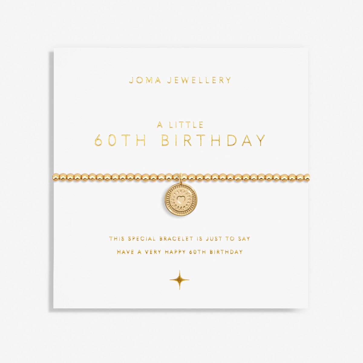 JOMA JEWELLERY | A LITTLE GOLD | 60TH BIRTHDAY BRACELET