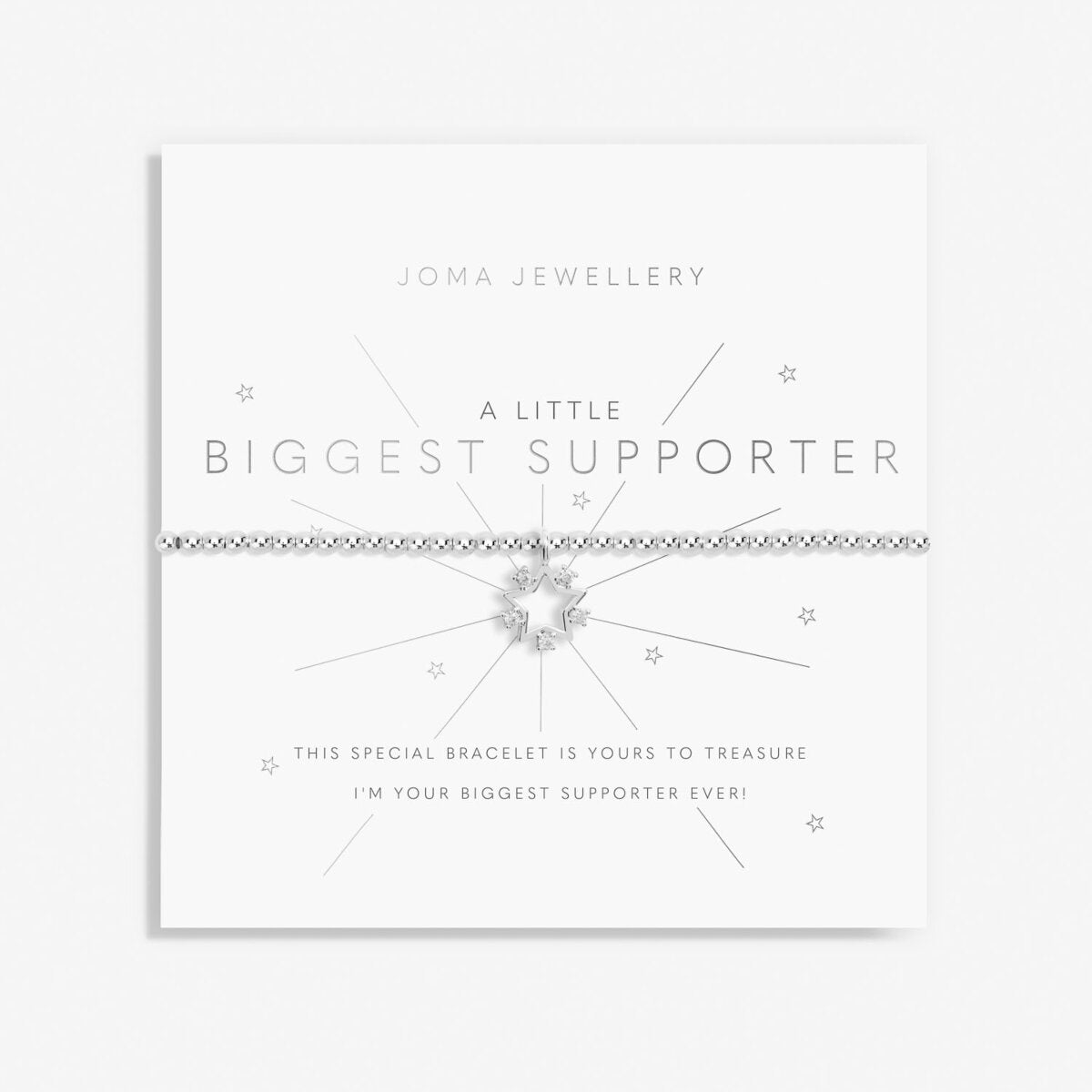 JOMA JEWELLERY | A LITTLE | BIGGEST SUPPORTER BRACELET