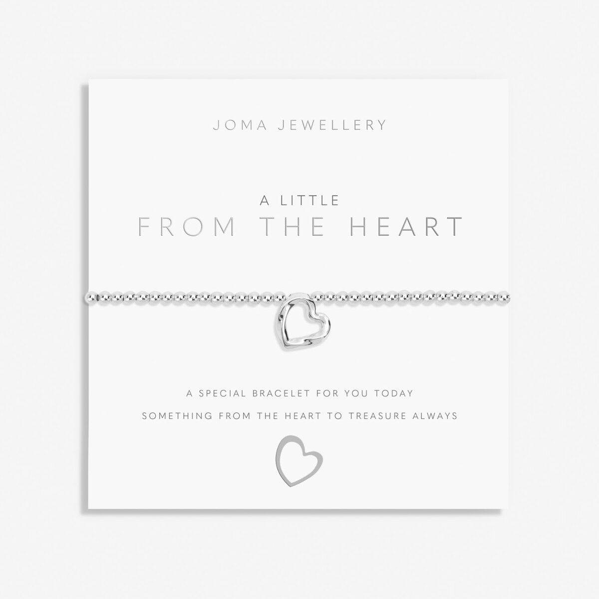 JOMA JEWELLERY | A LITTLE | FROM THE HEART BRACELET