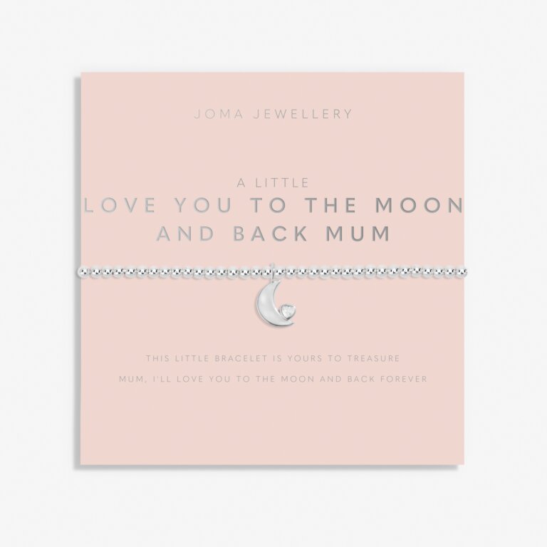 JOMA JEWELLERY | MOTHER'S DAY A LITTLE | LOVE YO TO THE MOON AND BACK MUM BRACELET