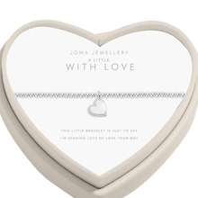 Load image into Gallery viewer, JOMA JEWELLERY | A LITTLE HEART JEWELLERY BOX | WITH LOVE
