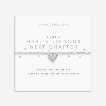 Load image into Gallery viewer, JOMA JEWELLERY | A LITTLE | HERES TO YOUR NEXT CHAPTER BRACELET
