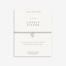 Load image into Gallery viewer, JOMA JEWELLERY | LABORATORY GROWN DIAMOND A LITTLE | LOVELY SISTER BRACELET
