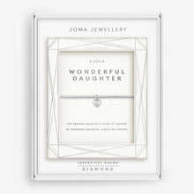 Load image into Gallery viewer, JOMA JEWELLERY | LABORATORY GROWN DIAMOND A LITTLE | WONDERFUL DAUGHTER BRACELET
