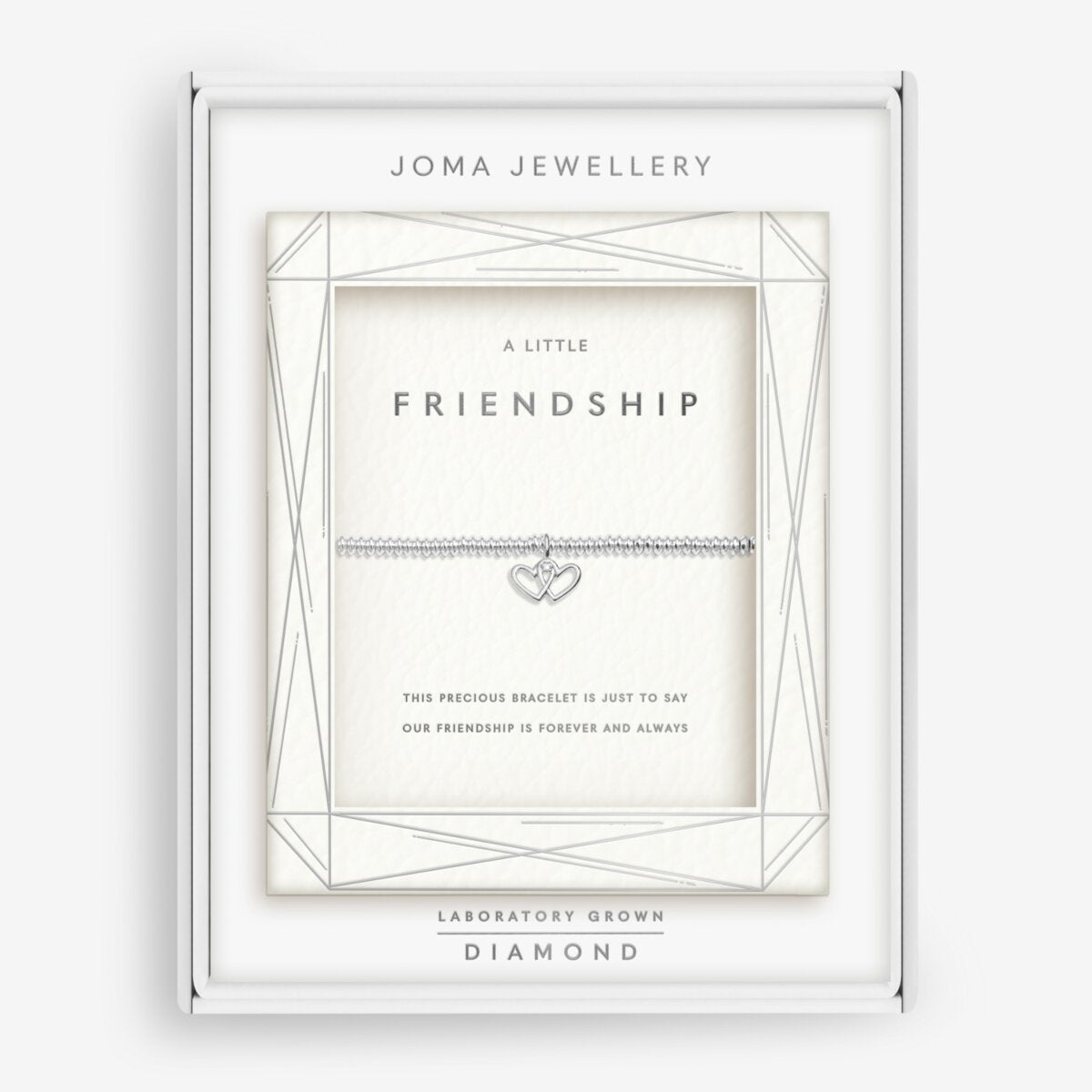 JOMA JEWELLERY | LABORATORY GROWN DIAMOND A LITTLE | FRIENDSHIP BRACELET