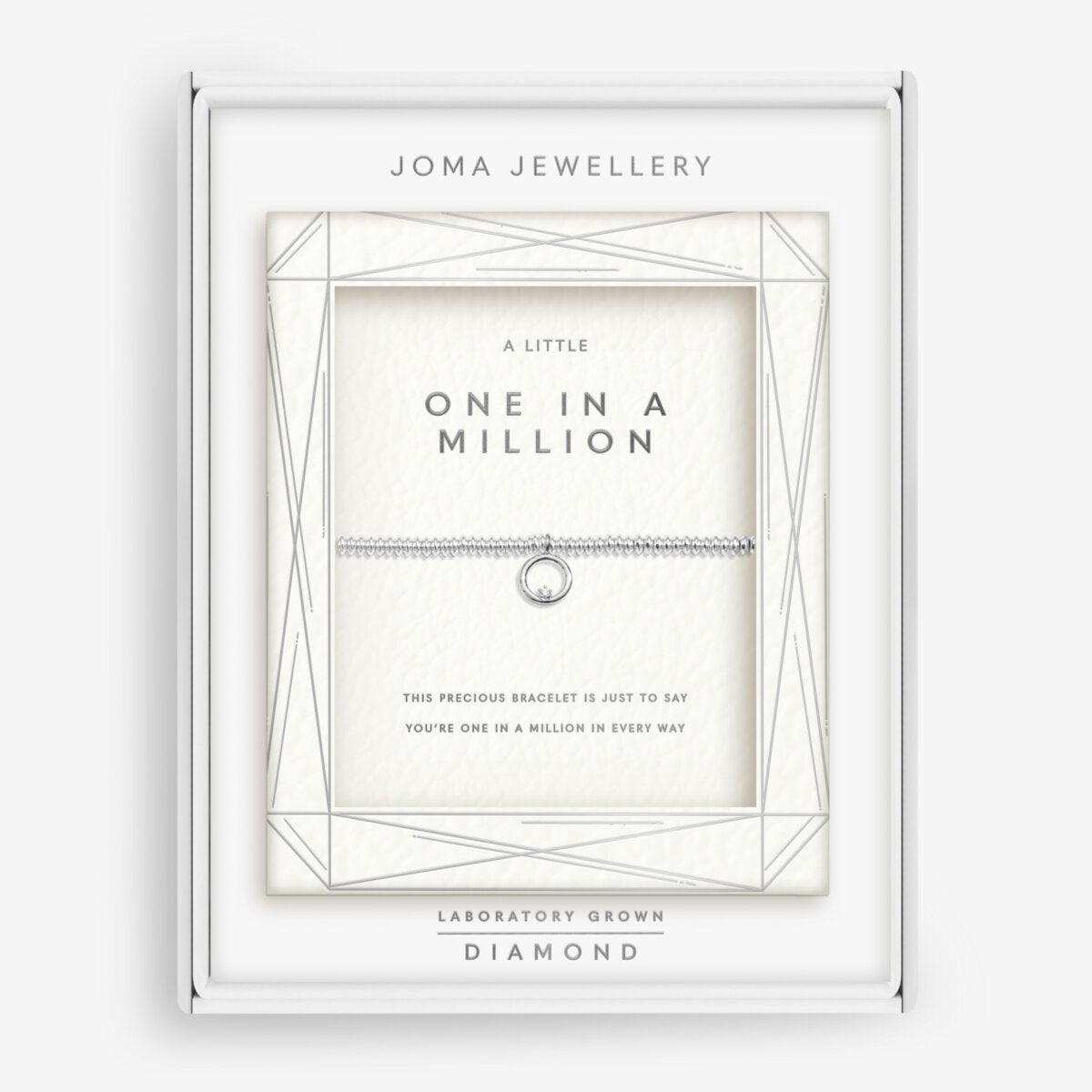 JOMA JEWELLERY | LABORATORY GROWN DIAMOND A LITTLE | ONE IN A MILLION BRACELET