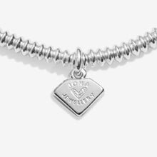 Load image into Gallery viewer, JOMA JEWELLERY | LABORATORY GROWN DIAMOND A LITTLE | HAPPY 18TH BIRTHDAY BRACELET
