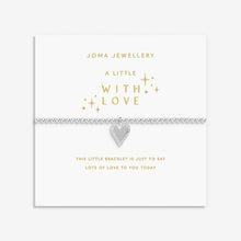 Load image into Gallery viewer, JOMA JEWELLERY | CHRISTMAS A LITTLE | WITH LOVE BRACELET

