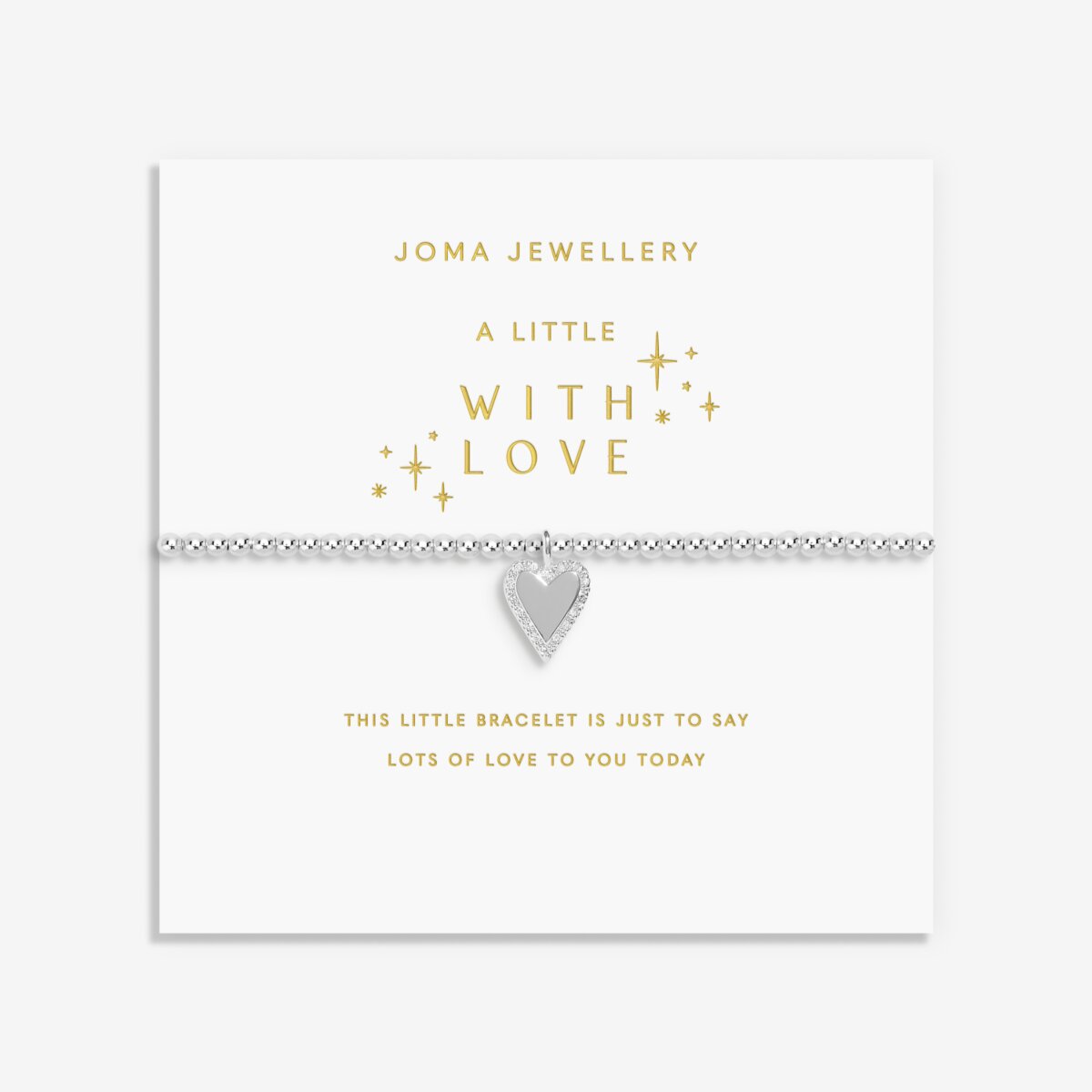 JOMA JEWELLERY | CHRISTMAS A LITTLE | WITH LOVE BRACELET