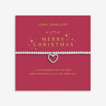 Load image into Gallery viewer, JOMA JEWELLERY | CHRISTMAS A LITTLE | MERRY CHRISTMAS BRACELET
