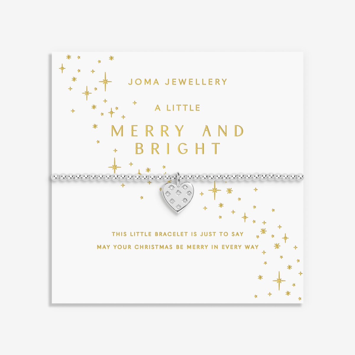 JOMA JEWELLERY | CHRISTMAS A LITTLE | MERRY AND BRIGHT BRACELET