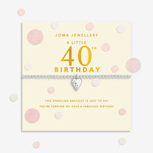 Load image into Gallery viewer, JOMA JEWELLERY | CONFETTI A LITTLE | 40TH BIRTHDAY
