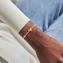 Load image into Gallery viewer, JOMA JEWELLERY | BIRTH MONTH A LITTLE | OCTOBER SILVER AND GOLD PLATED BRACELET
