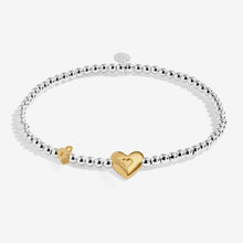 Load image into Gallery viewer, JOMA JEWELLERY | BIRTH MONTH A LITTLE | OCTOBER SILVER AND GOLD PLATED BRACELET
