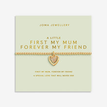 Load image into Gallery viewer, JOMA JEWELLERY | MOTHER'S DAY A LITTLE | FIRST MY MOTHER FOREVER MY FRIEND GOLDEN
