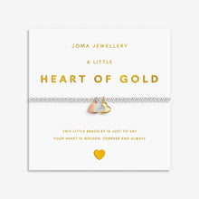 Load image into Gallery viewer, JOMA JEWELLERY | A LITTLE CHARMED MOMENTS | HEART OF GOLD BRACELET
