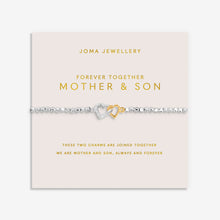 Load image into Gallery viewer, JOMA JEWELLERY | MOTHER'S DAY FOREVER YOURS | FOREVER TOGETHER MOTHER AND SON
